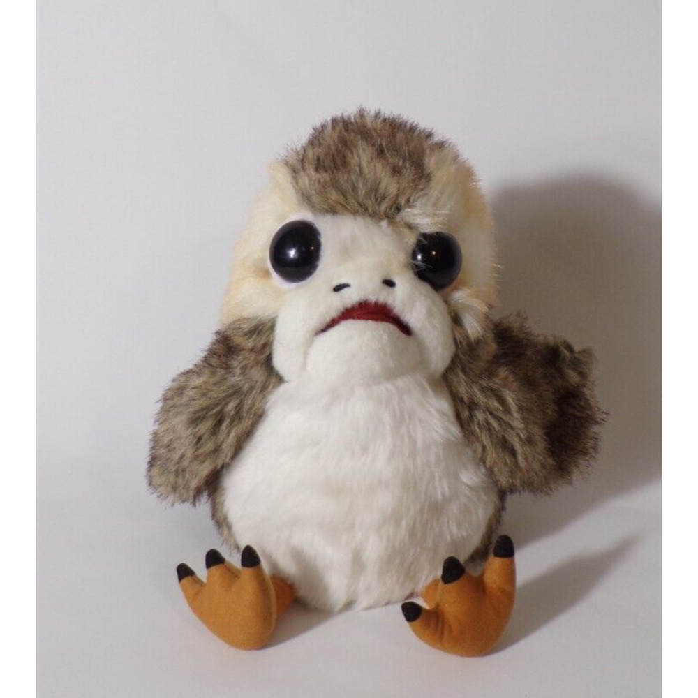 Disney Park Star Wars Galaxy’s Edge Porg Plush Moving Talking Puppet 13” Works